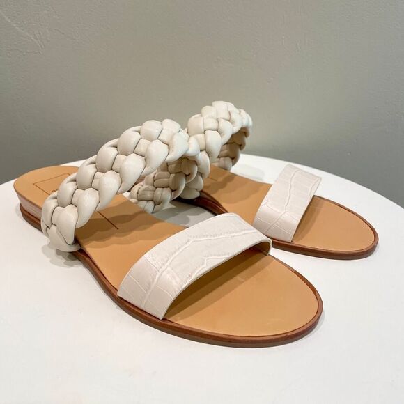 Dolce Vita Women’s Persey Leather Slip On Mule Sandals - Size: 9.5 - Picture 1 of 9